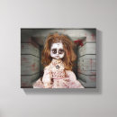 Search for creepy doll art Happy halloween