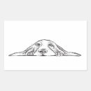 Search for eye rectangle stickers White