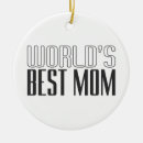 Search for worlds best mom ornaments Modern