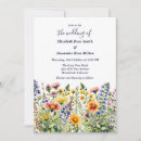 Search for colorful invitations Wildflowers