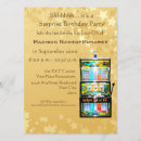 Search for casino 40th birthday invitations Las vegas