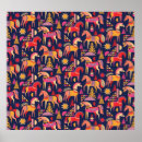 Recherche de cheval abstrait art Illustration