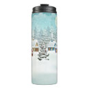 Search for winter village scene mugs House