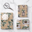 Search for log cabin wrapping paper Winter