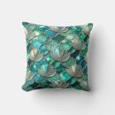 Search for mermaid scales pillows Green