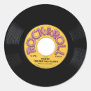 Search for 45 record stickers Vintage