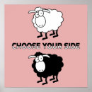 Search for sheep posters Black