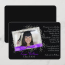 Recherche de ruban pourpre invitations Noir