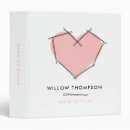 Search for branding binders Blush pink