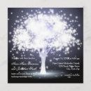 Search for glowing lights wedding invitations Tree