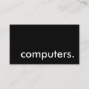 Search for computing business cards Design