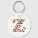 Search for letter z keychains Floral