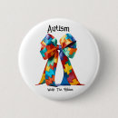 Search for autism educate buttons Children