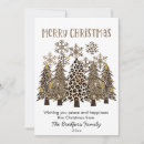 Search for leopard christmas cards Sparkly