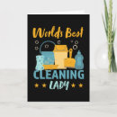 Search for cleaning lady cards Funny