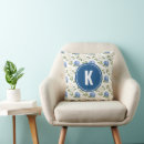 Search for blue flower pillows Pattern