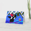 Search for whales christmas cards Santa