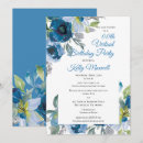 Search for virtual party invitations Watercolor floral