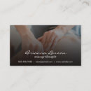 Search for sports therapy business cards Massage