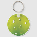 Recherche de boule verte porteclés Pickleball