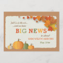 Search for fall pregnancy announcement cards Pregnant