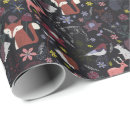 Search for wild animal wrapping paper Forest