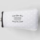 Search for blank golf head covers Personalization