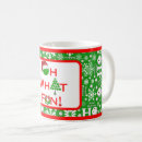 Search for oh what fun mugs Red and green