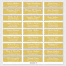 Recherche de nom w autocollants Simple