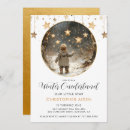 Search for snow birthday invitations Gold