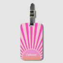 Search for hot pink luggage tags Ombre