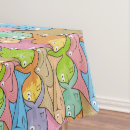 Search for fish tablecloths Cartoon