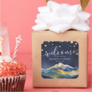 Search for mountain wedding stickers Blue green