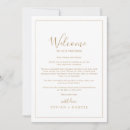 Search for welcome letter and itinerary weddings Bride