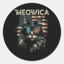 Search for patriotic cat stickers Usa