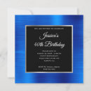 Search for silver black royal blue invitations Girly
