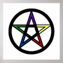 Recherche de pentagramme posters Wiccan
