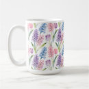 Search for hyacinth flower mugs Pattern
