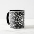 Search for black mandala mugs Kaleidoscope
