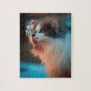 Recherche de chat doux puzzles Adorable
