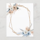 Search for fall 4x5 wedding invitations Dusty blue