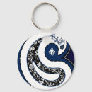 Recherche de paisley porteclés Bleu