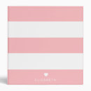 Search for pink stripes binders Trendy