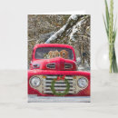 Search for old truck christmas cards Wreath