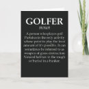 Search for funny golfer cards Husband