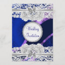 Search for navy blue diamond invitations Vintage
