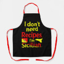 Search for sicilian aprons Trinacria