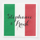 Search for dinner wedding napkins Italian