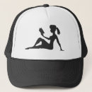 Search for mud hats Girl
