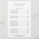 Search for makeup artist price lists Modern